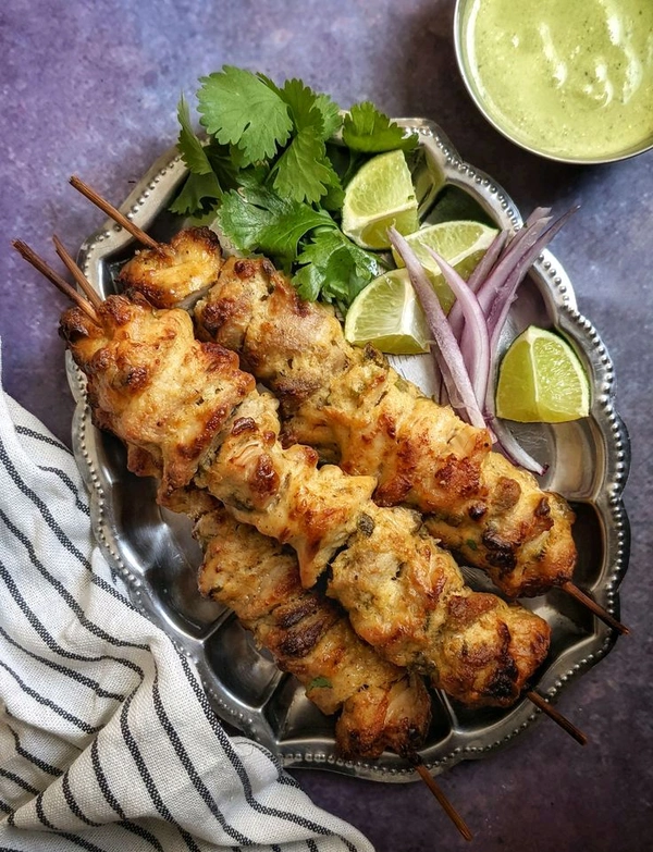 Chicken Reshmi Kabab - Chhuti Restaurant