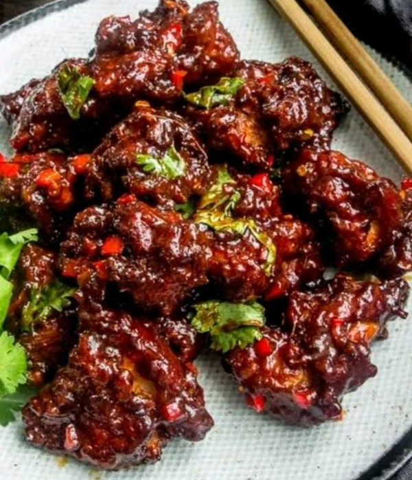 Chicken Manchurian ( 16 Pieces) - Darjeeling Momo Stall