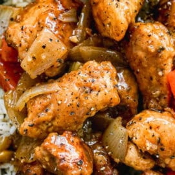 Red Pepper Chicken - Chhuti Restaurant
