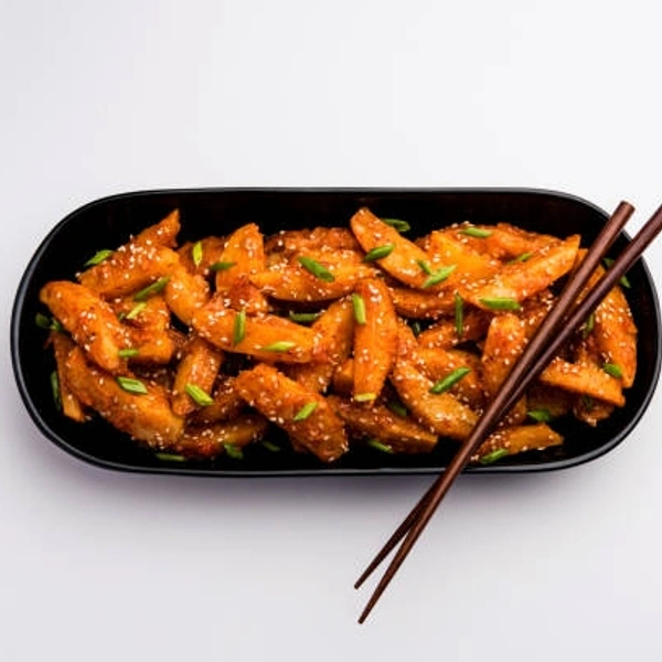 Crispy Chilli Potato - Daddy's Cafe
