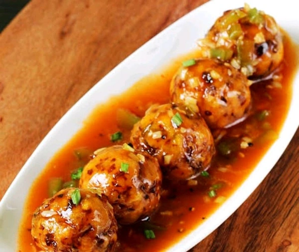 Veg Manchurian  - Daddy's Cafe