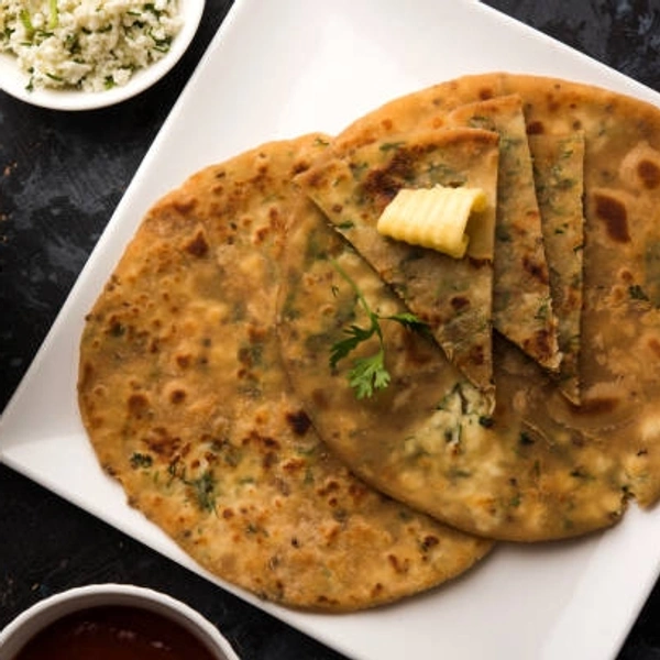 Paneer Paratha - Chhuti Restaurant