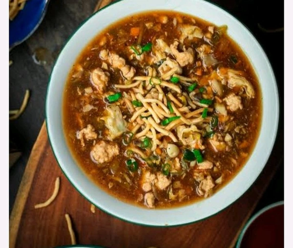 Chicken Manchow Soup - Bagicha Restaurant