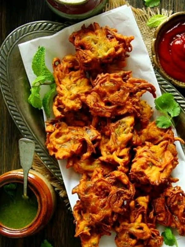 Onion Pakoda (8pc) - Bagicha Restaurant