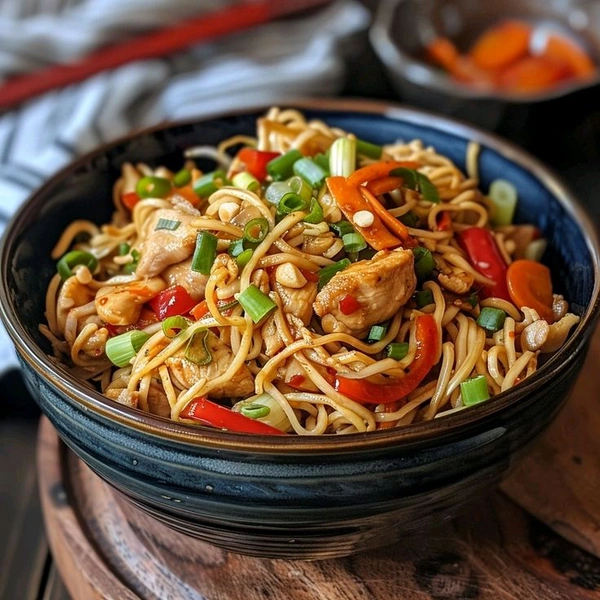 Egg Chicken Hakka Noodles  - Chhuti Restaurant