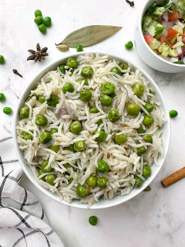 Green Peas Pulao - Chhuti Restaurant