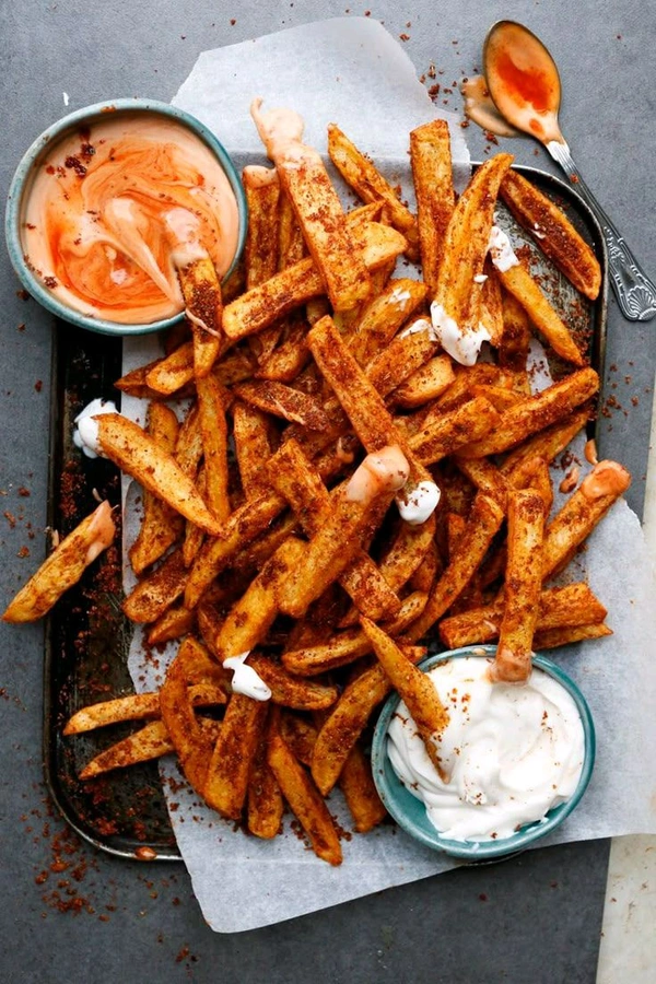 Peri Peri French Fries  - Daddy's Cafe