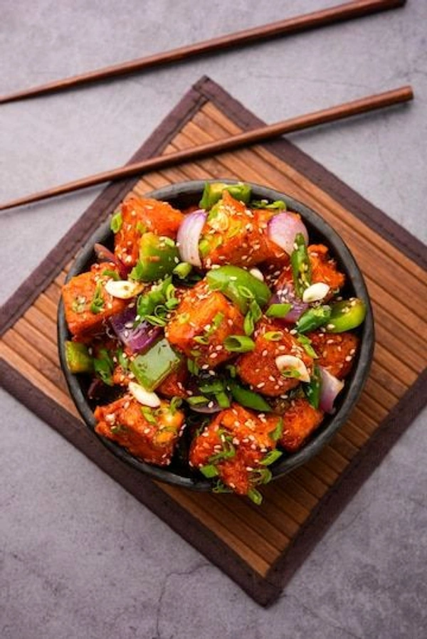 Chilli Paneer (Dry) - Bagicha Restaurant