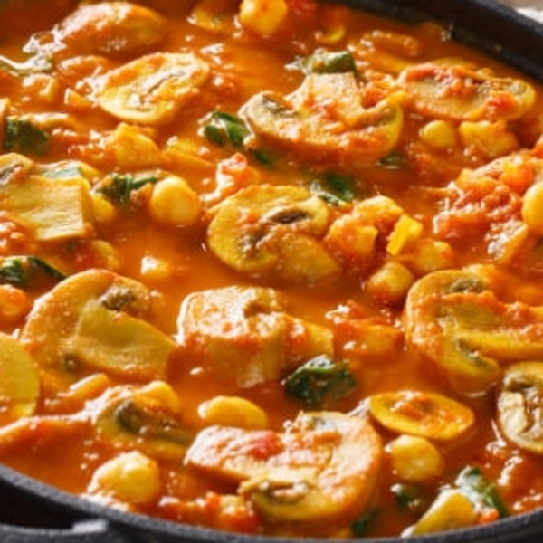 Mushroom Masala - Bagicha Restaurant