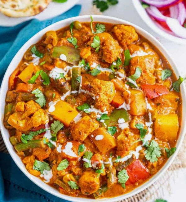 Mix Veg Curry  - Bagicha Restaurant