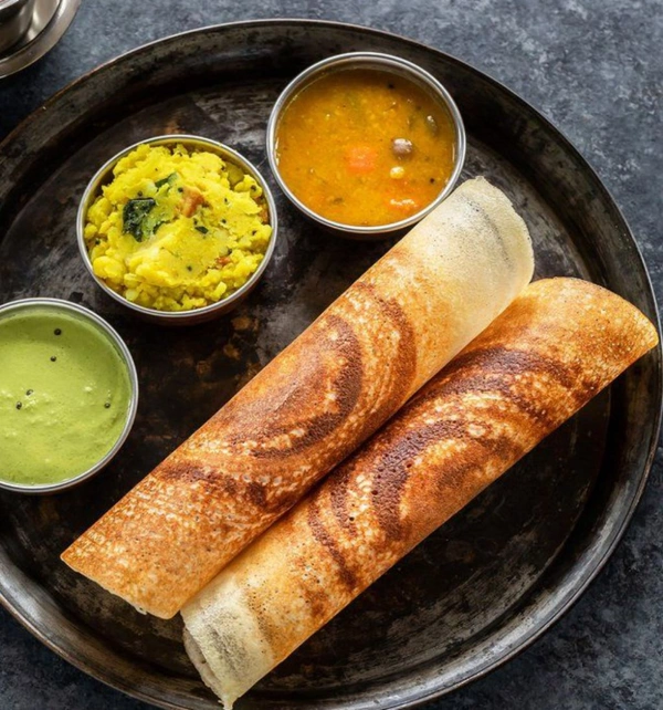 Masala Butter Onion Dosa - Bagicha Restaurant