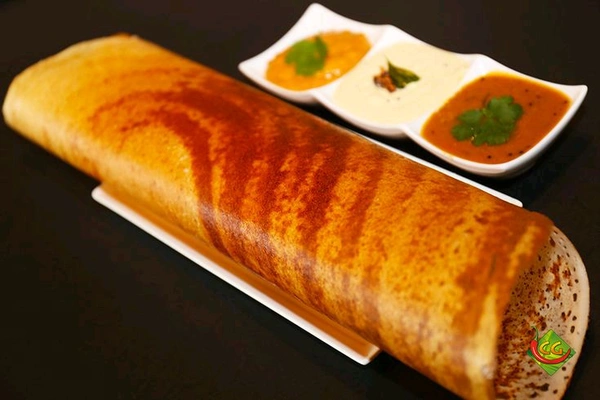 Plain Onion Dosa - Bagicha Restaurant