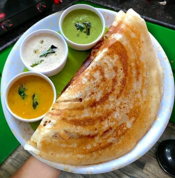 Cheese Plain Dosa - Bagicha Restaurant