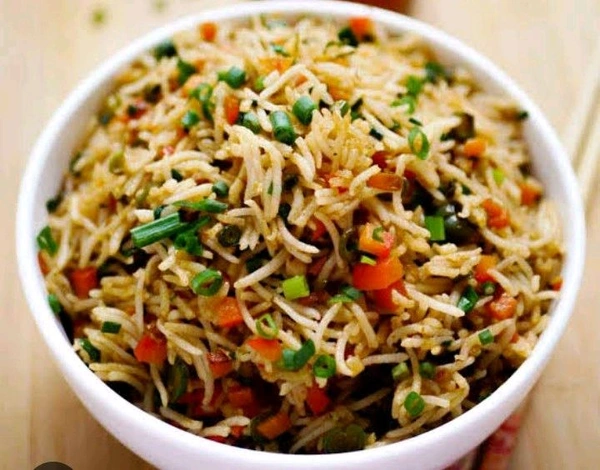 Schezwan Veg Fried Rice - Bagicha Restaurant