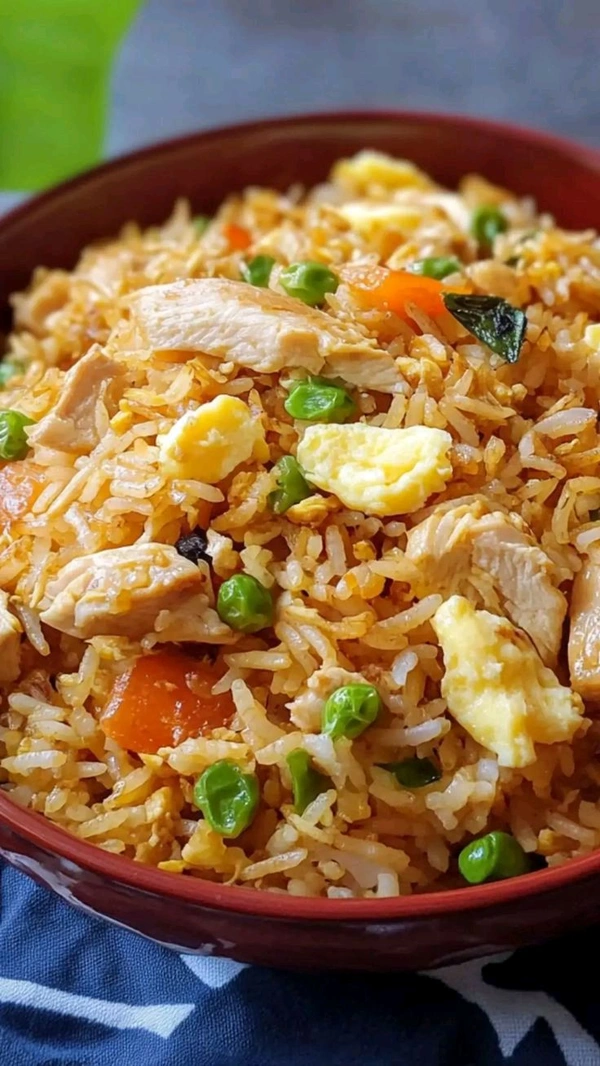 Egg Chicken Fried Rice  - Bagicha Restaurant