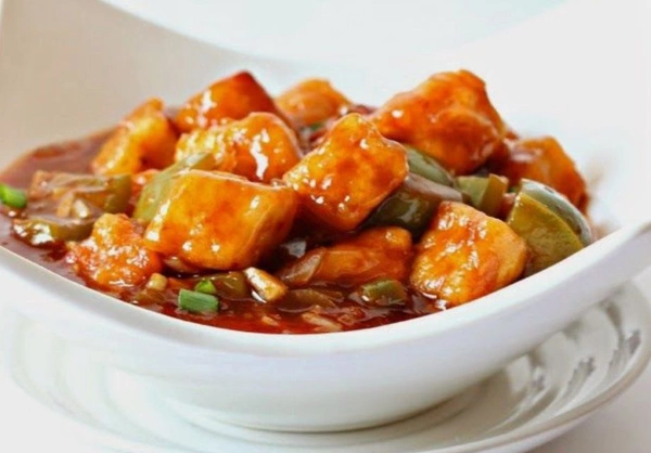 Schezwan Chilli Paneer (Gravy) - Bagicha Restaurant