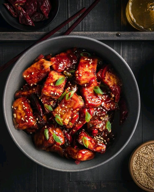 Honey Chilli Paneer (Gravy) - Bagicha Restaurant