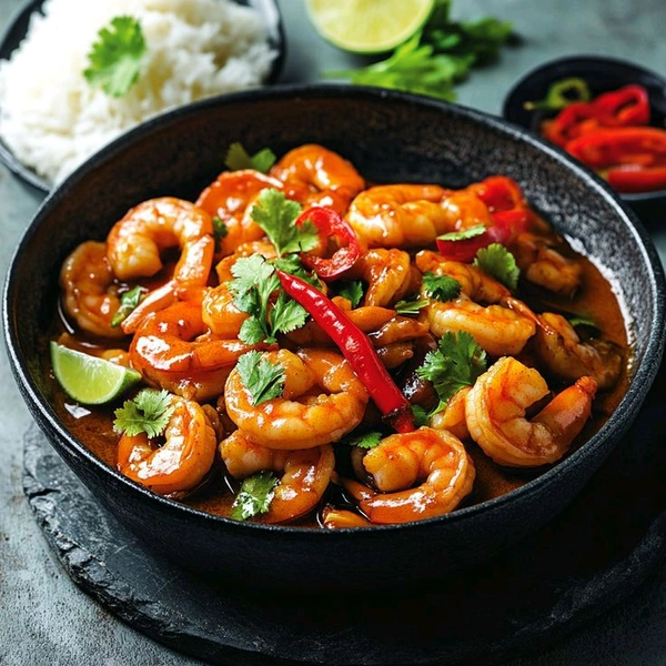 Chilli Prawn (Gravy) - Bagicha Restaurant
