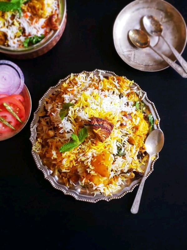 Alu Biryani  - Bagicha Restaurant