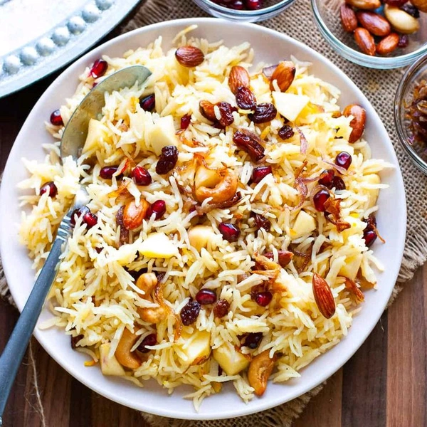 Veg Kashmiri Pulao - Bagicha Restaurant