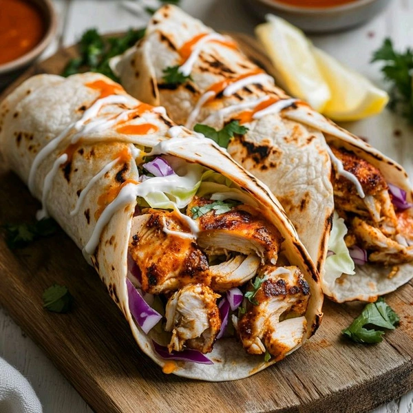 Chicken Tikka Roll - Bagicha Restaurant