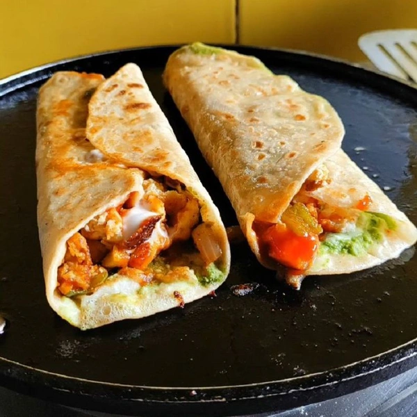 Paneer Tikka Roll - Bagicha Restaurant