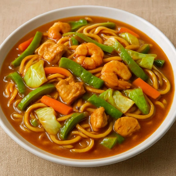 Mixed Noodles (Gravy) - Bagicha Restaurant