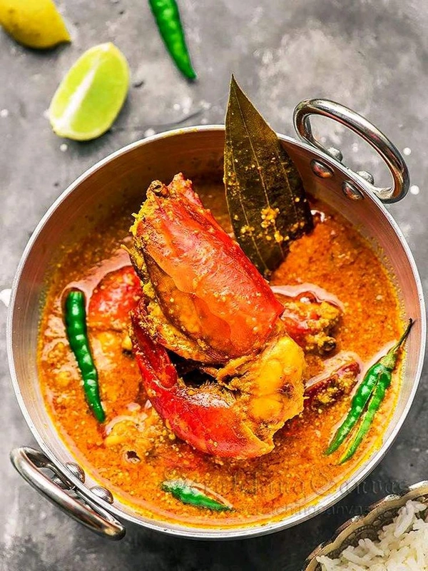 Chingri Malai Curry (1 Pc) - Bagicha Restaurant
