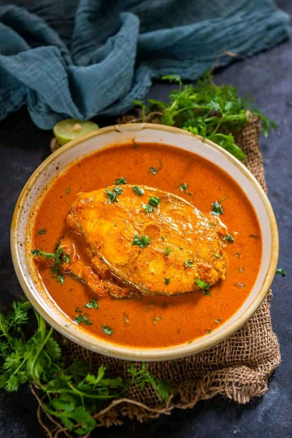 Fish Curry (1 Pc) - Bagicha Restaurant, Katla