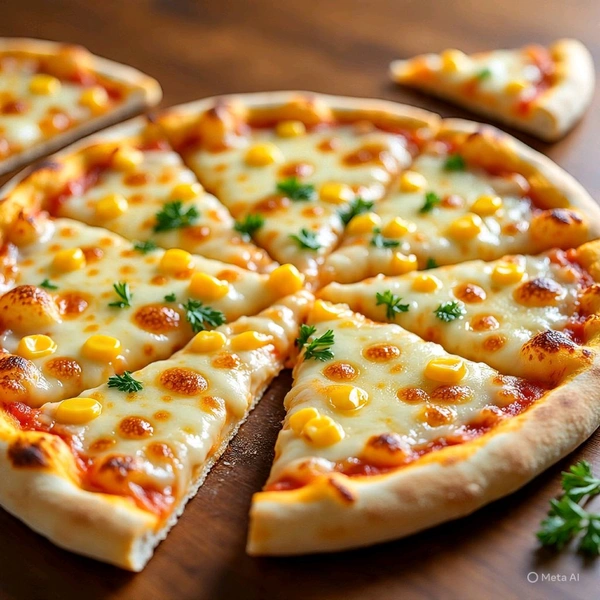 Sweet Corn Cheese Pizza  - Sainthia Momo Junction