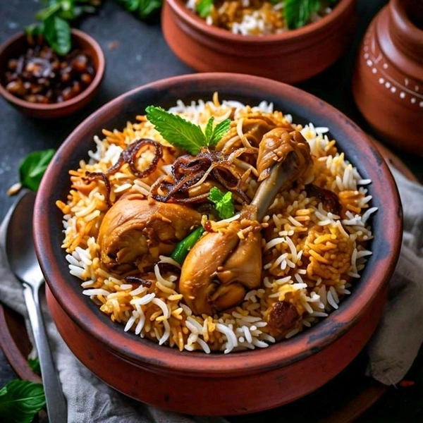 Chicken Spl. Briyani  - Zaiqa Briyani
