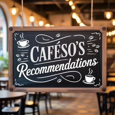 CafeSo's Recommendations
