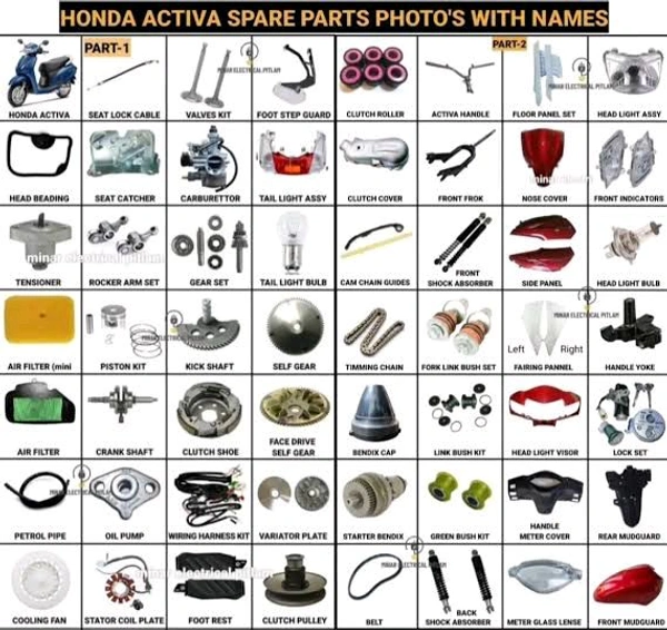 HONDA ACTIVA SPARE PARTS-LIST 2