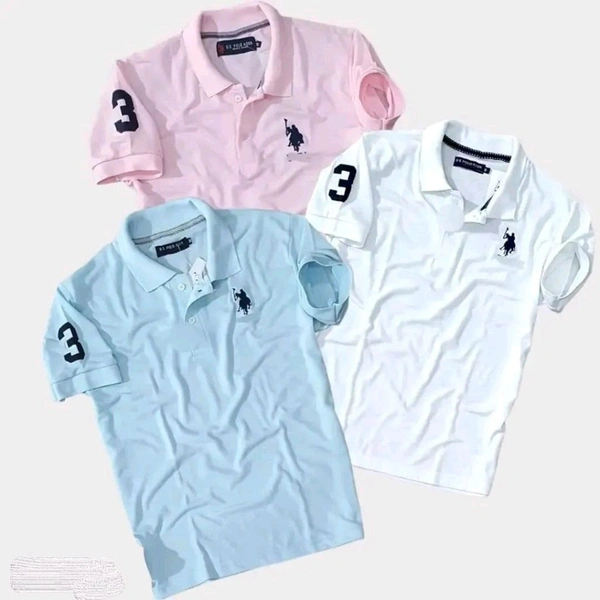 US POLO T Shirt ( Combo Of 3 Pcs. ) - 1, M-38