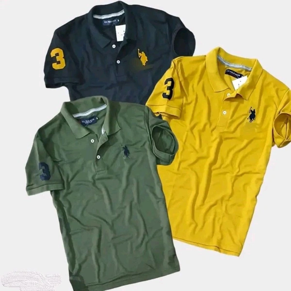 US POLO T Shirt ( Combo Of 3 Pcs. ) - 1, M-38