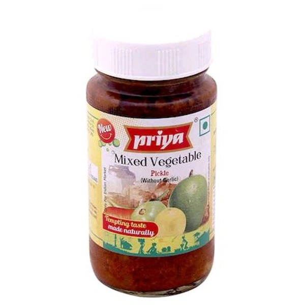 Priya Mixed Veg Pickle 300 Grm - 300 Grms