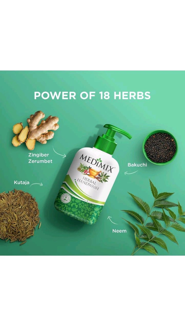MEDIMIX HERBAL HANDWASH - 225ml