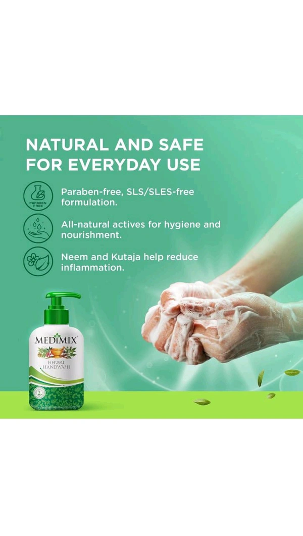 MEDIMIX HERBAL HANDWASH - 225ml