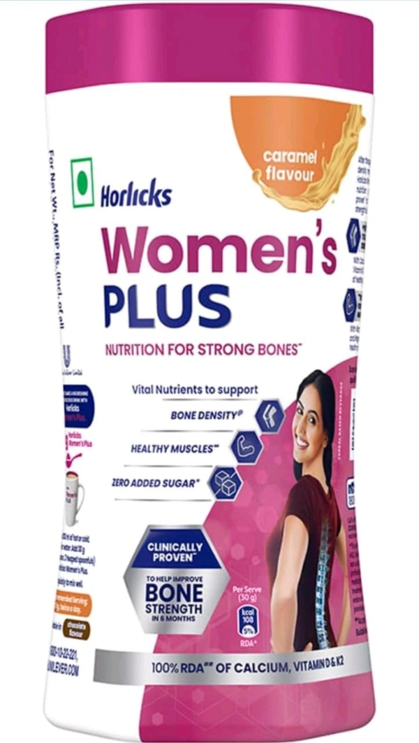 Horlicks WOMEN'S PLUS CARAMEL FLAVOUR - 400g