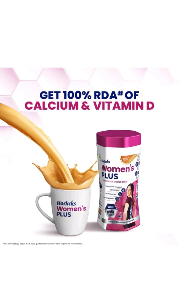 Horlicks WOMEN'S PLUS CARAMEL FLAVOUR - 400g