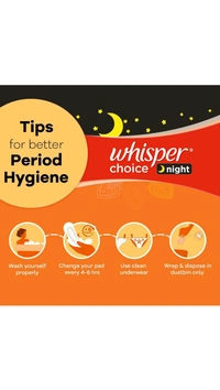 Whisper Choice  (Night) 16pads - XXL 317 MM