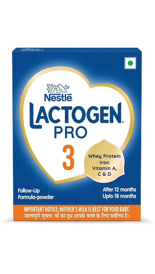 Nestle LACTOGEN PRO 3 - 400g(After 12 Months Upto18 Mon)