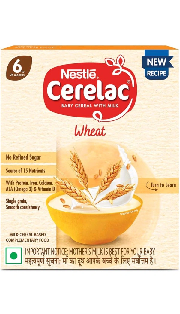 Nestle Cerelac Wheat  6Months - 300g 6MONTHS