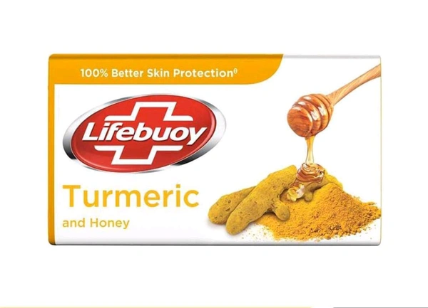 Lifebuoy Turmeric Soaps(Pack Of 4+1 Free) - 500g(100g×5)
