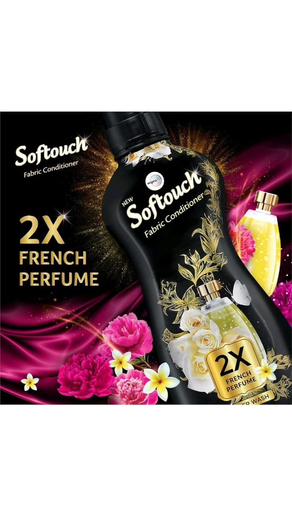 SOFTOUCH Fabric Conditioner 2X French Perfume  - 210ml