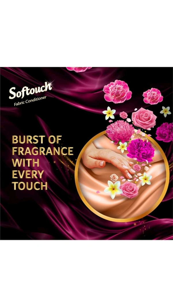 SOFTOUCH Fabric Conditioner 2X French Perfume  - 210ml