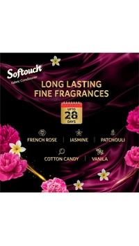 SOFTOUCH Fabric Conditioner 2X French Perfume  - 210ml