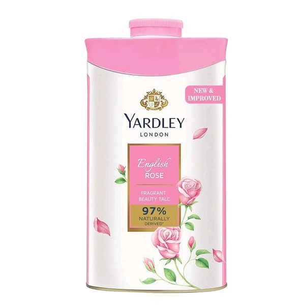 YARDLEY LONDON ENGLISH ROSE FRAGRANT BEAUTY TALC  - 250g