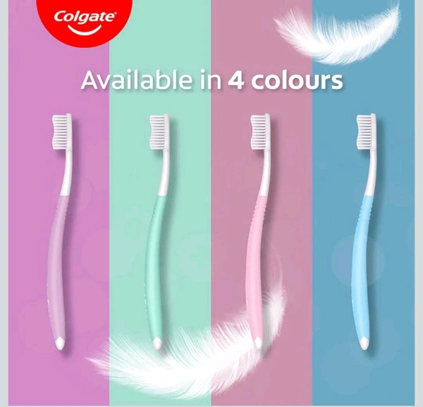 COLGATE SENSITIVE TOOTH BRUSH MEGA SAVER PACK(Free Tooth Paste) - Pack Of 4