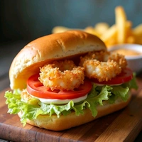 PRAWNS SANDWICH  - Small